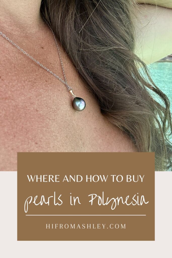where and how to buy pearls in French Polynesia