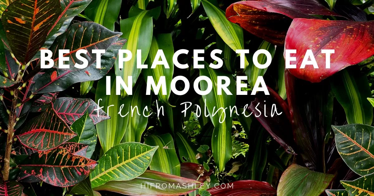Best Places to Eat in Moorea