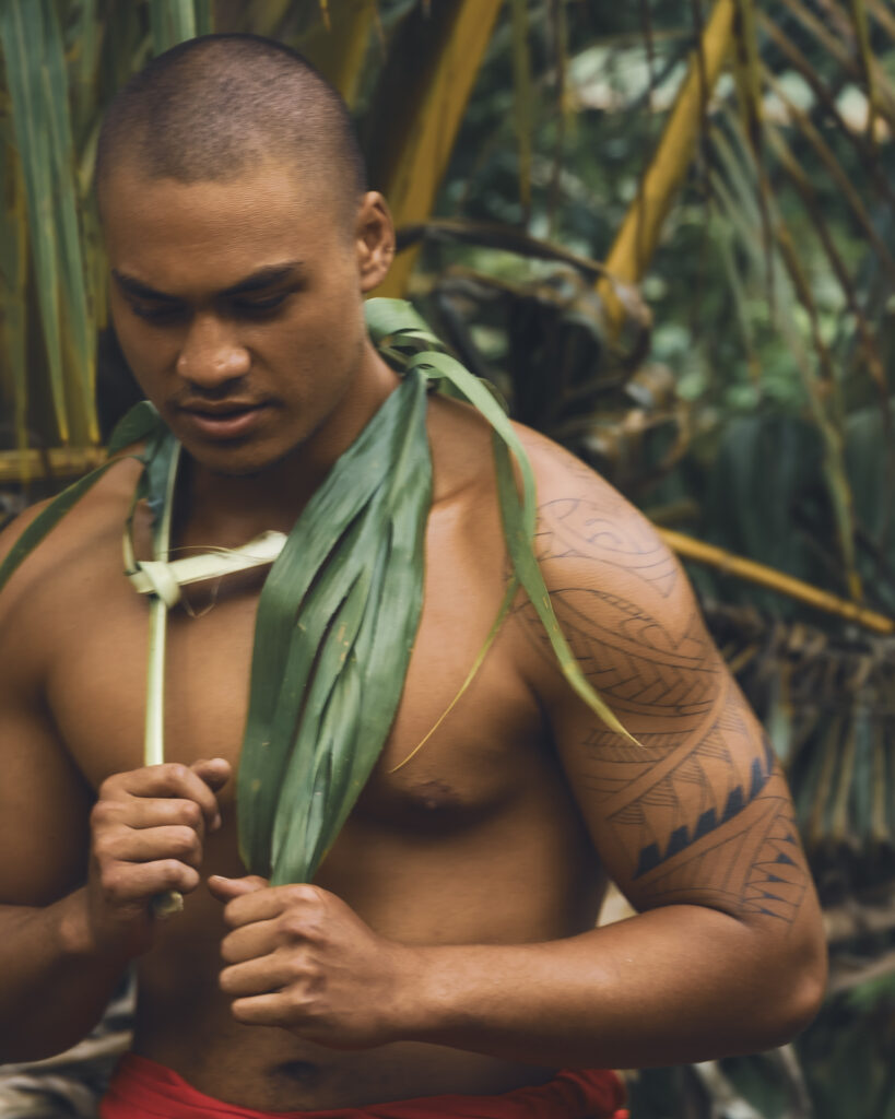 Tahitian Man French Polynesia