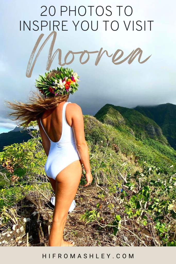 20 photos to visit moorea