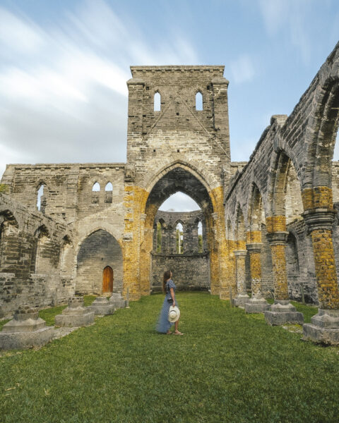 Unfinished Church UNESCO site Bermuda