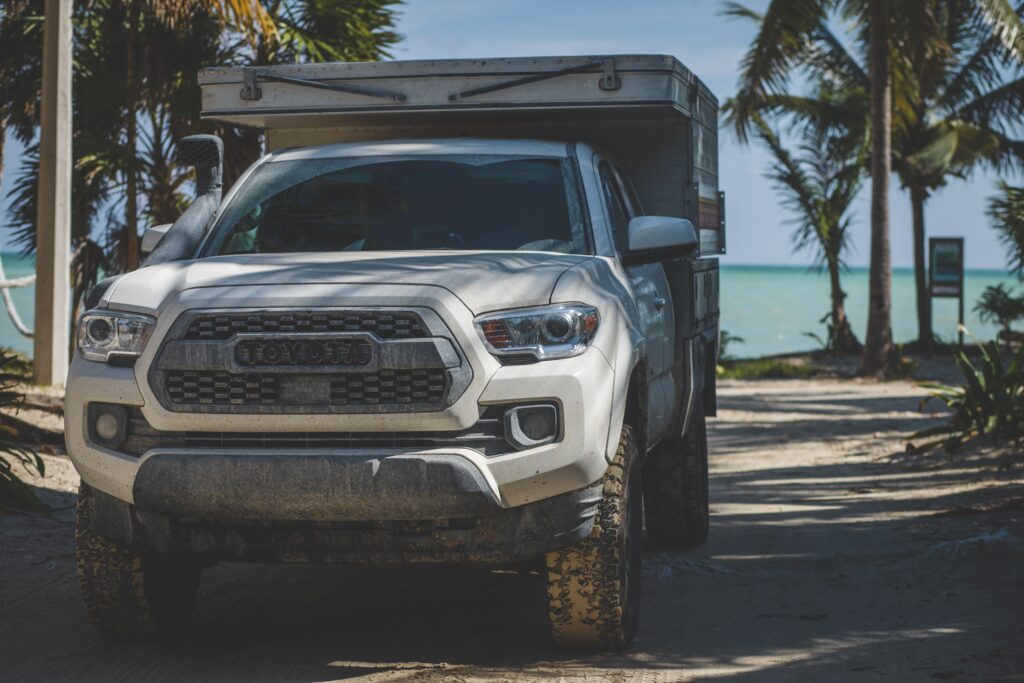 Toyota Tacoma in Tulum Mexico