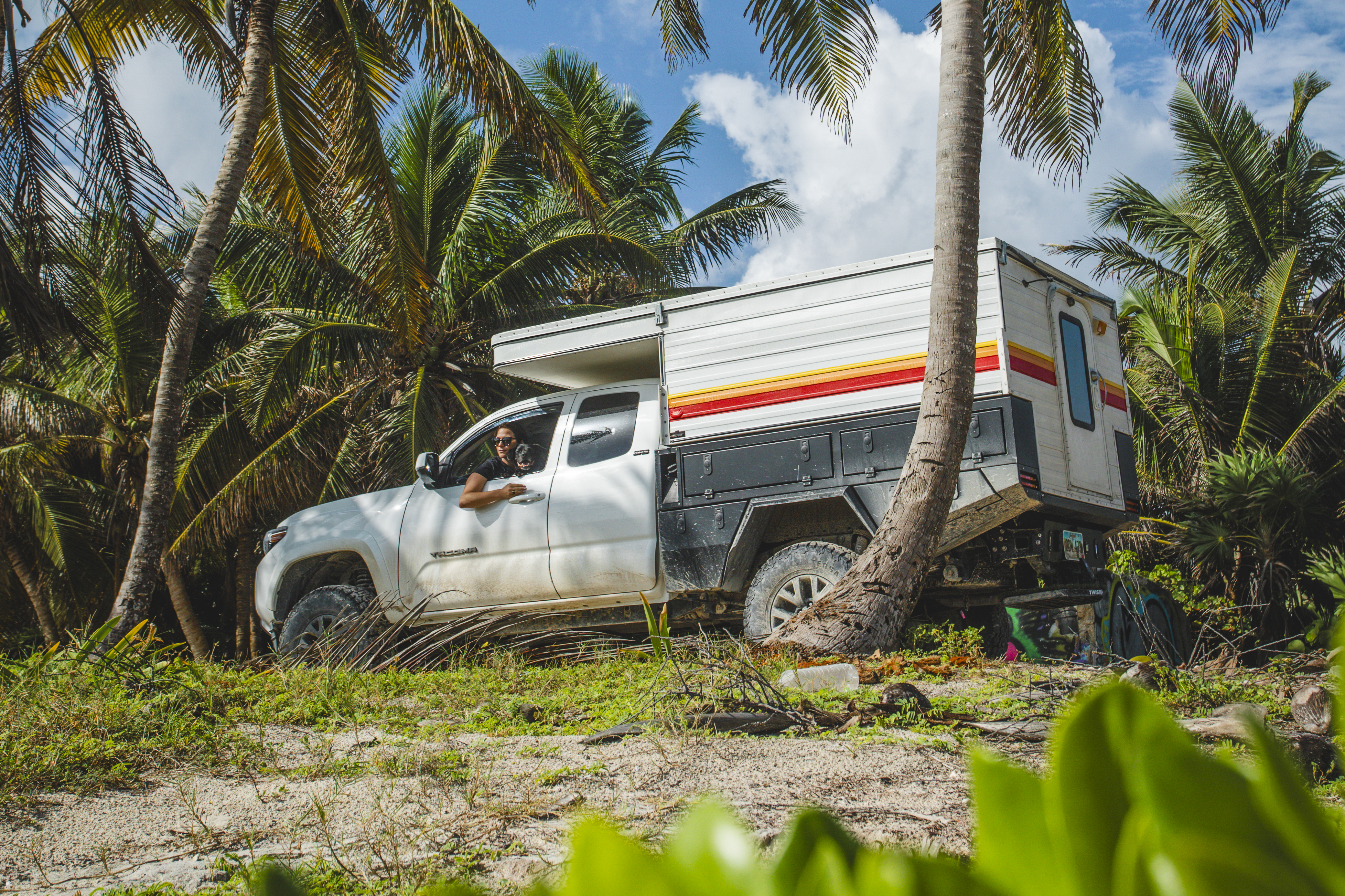 Tulum beach camping