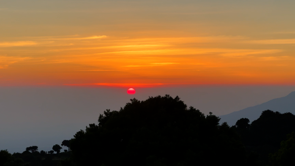 Sunset in El Salvador