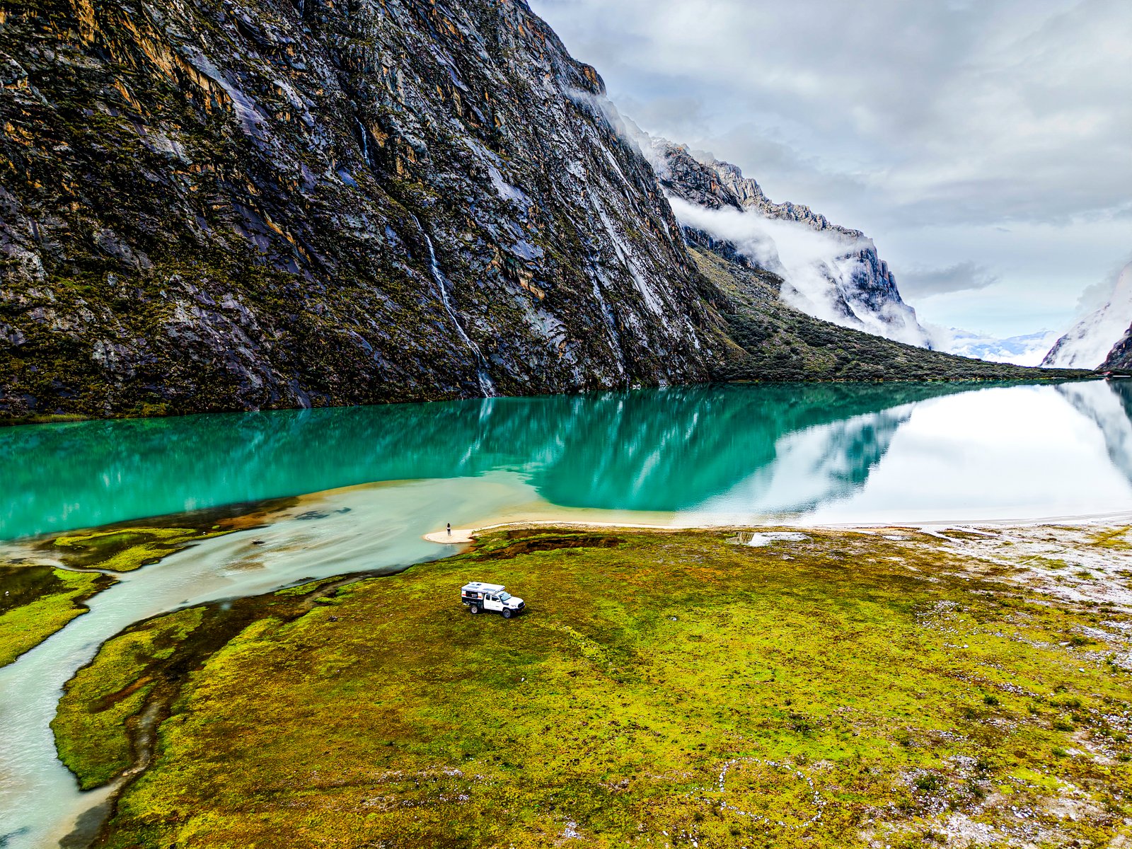 LAGUNA DE LLANGANUCO PERU CAMPS