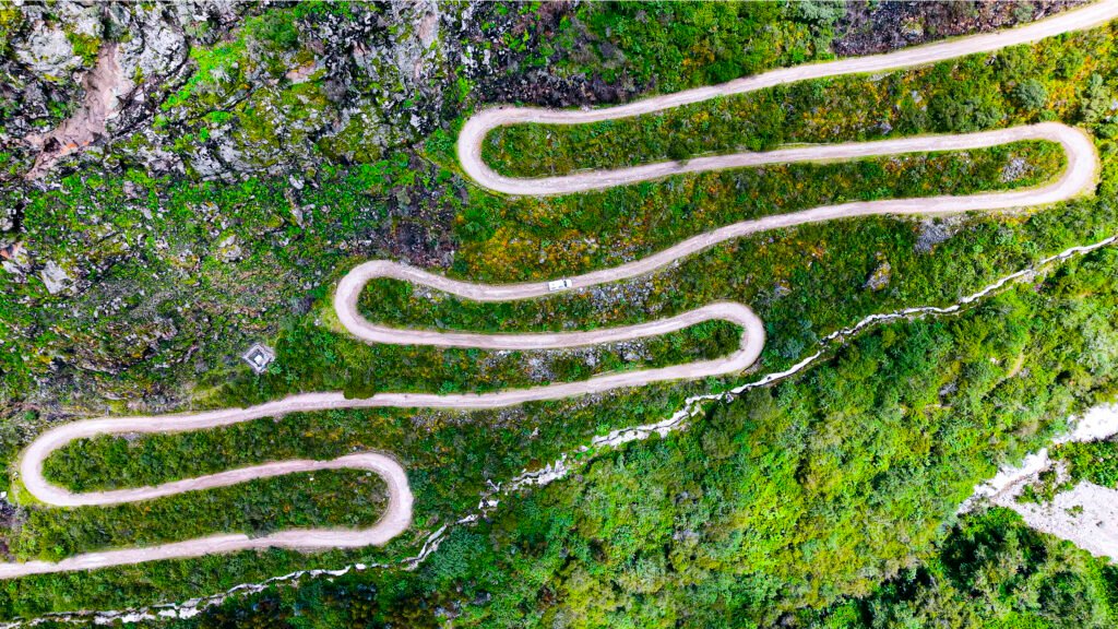 Drive to Laguna Parón